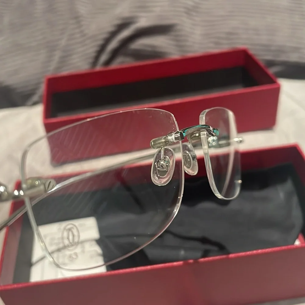 Jaguar frame Cartier Glasses - Picture 6 of 6